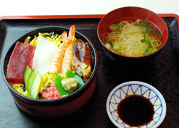 ちらし寿司定食
