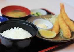 えびフライ定食